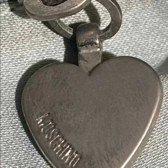 Moschino beige/grey woven satchel handbag - Picture 11 of 14